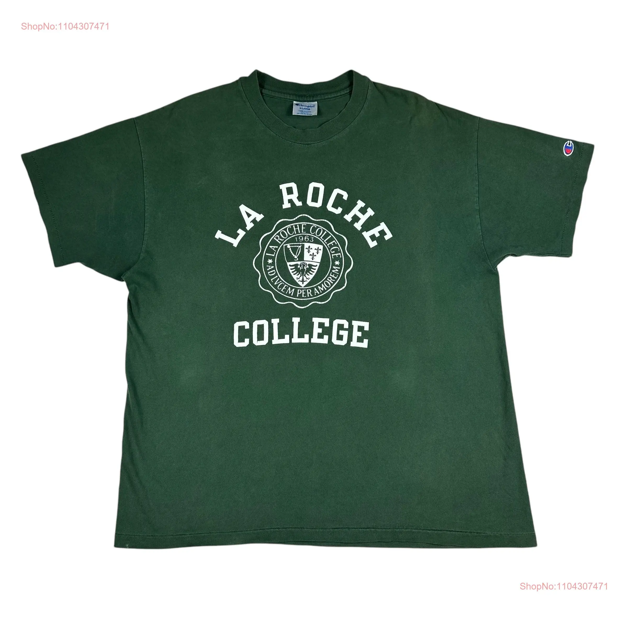 Vintage La Roche College T Shirt long or short sleeves