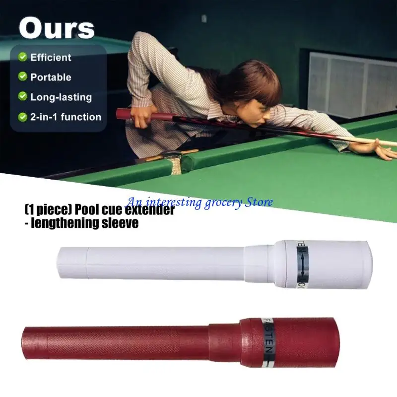 

652D удлинитель кия для бильярда, пластиковый кий, удлинитель торцевого кия, удлинитель кия, легкий вес, удлинитель кия