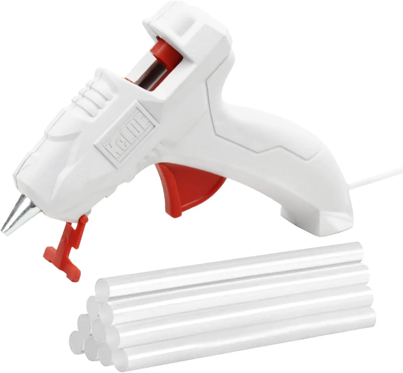 Mini Hot Glue Gun Kit, 3 Min Fast Heating, Lightweight, Safe, Drip-Free, 10 Non-Toxic Glue Sticks for Crafts, DIY, Home Repairs