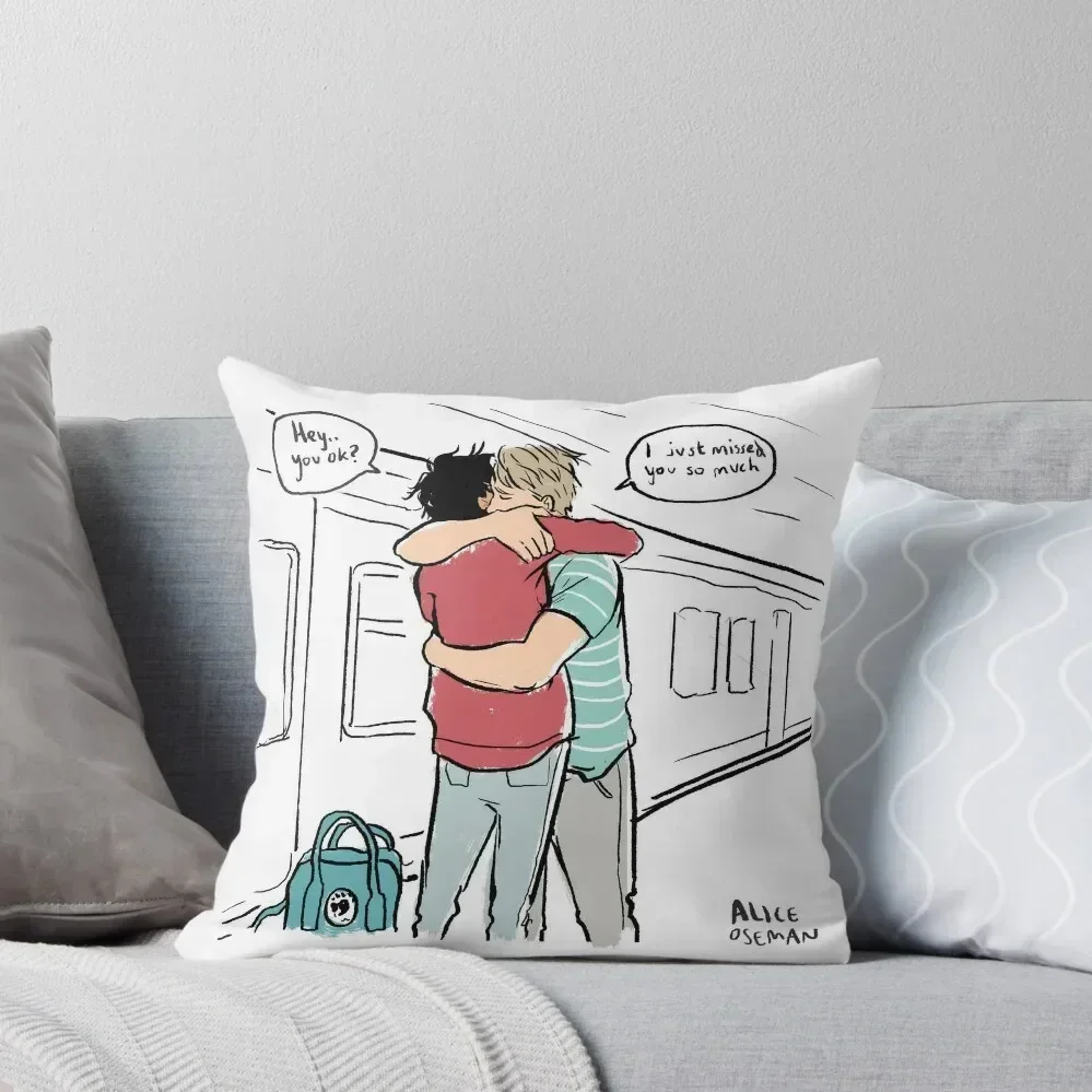 

Long Distance 2 Throw Pillow Cushions For Decorative Sofa Sitting Cushion Cusions Cover Ornamental Pillow pillow