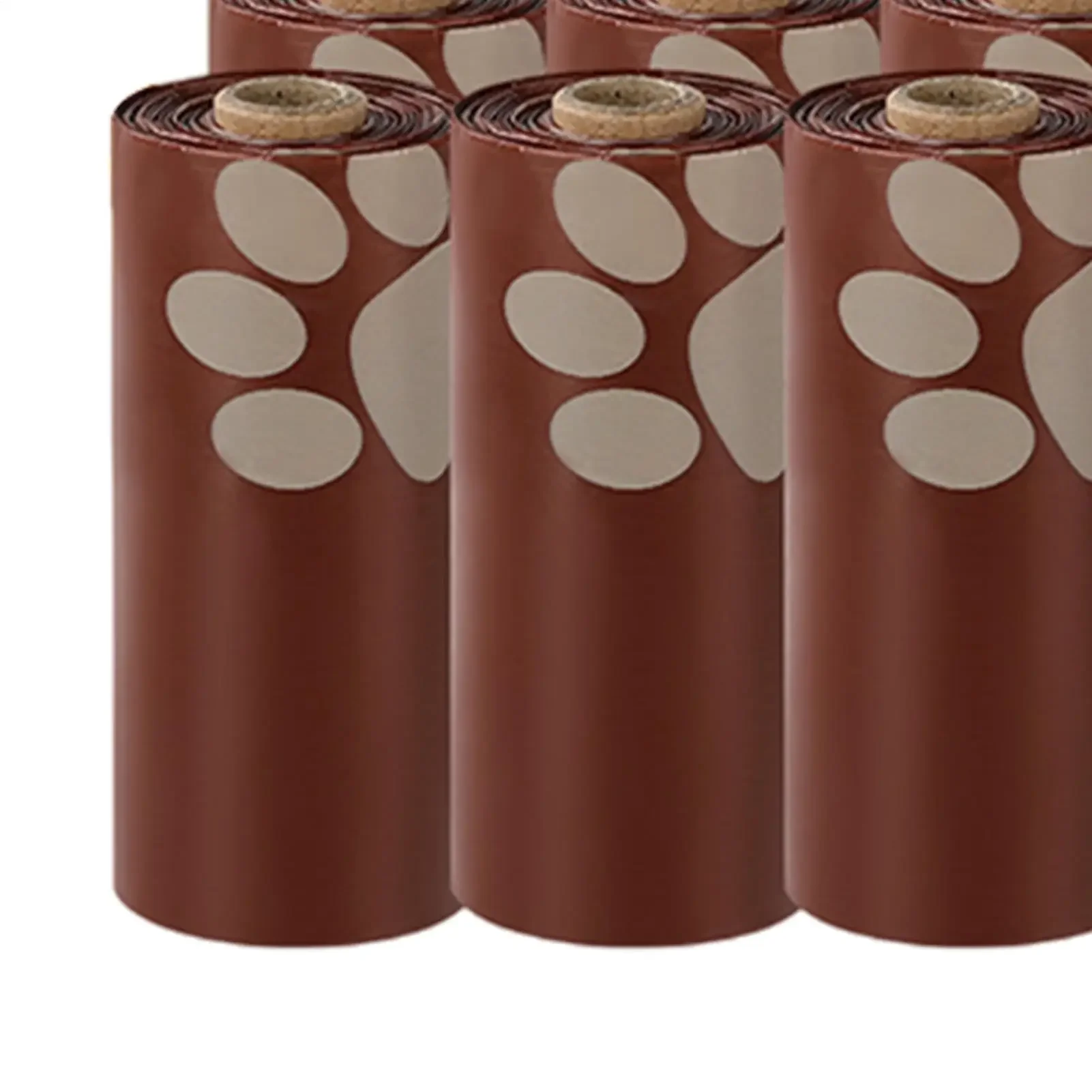 Poop Bags 270 Counts Large Chocolate Scented Accessories With Dispenser Cat Poop Litter Bags For Walking Travel Lawn Backyard