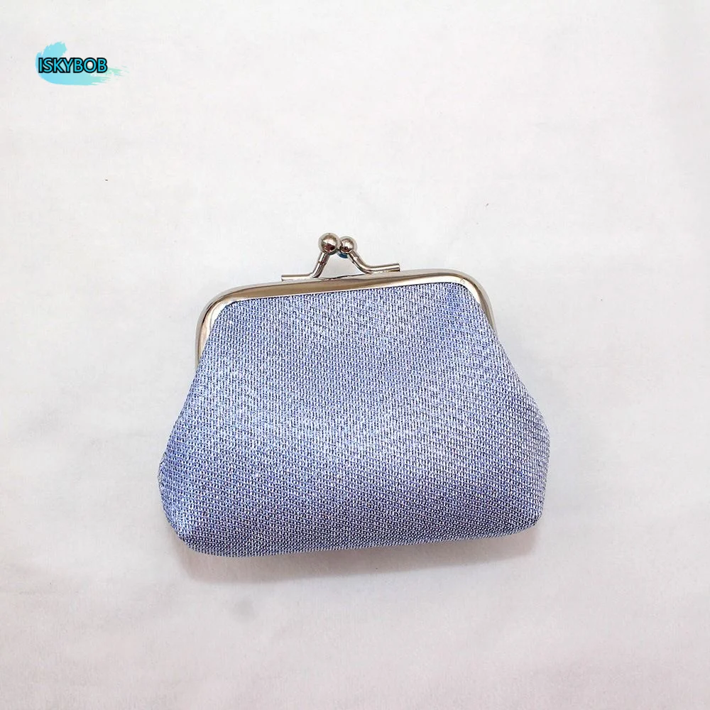 

Классический блестящий кошелек-монетница, сумка для хранения денег, маленькая сумочка с застежкой Kiss Lock, клатч, сумочка для помады, женская