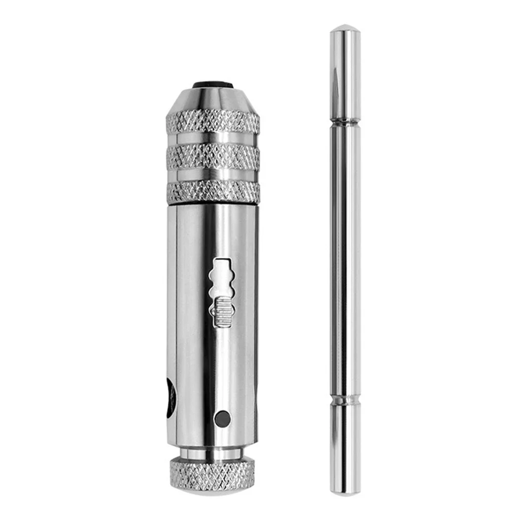 Manual Measurement Deviation Home Repair Adjustable Ratchet Tap M3-M8 Tap Wrench Easy To Switch Left To Right Handed