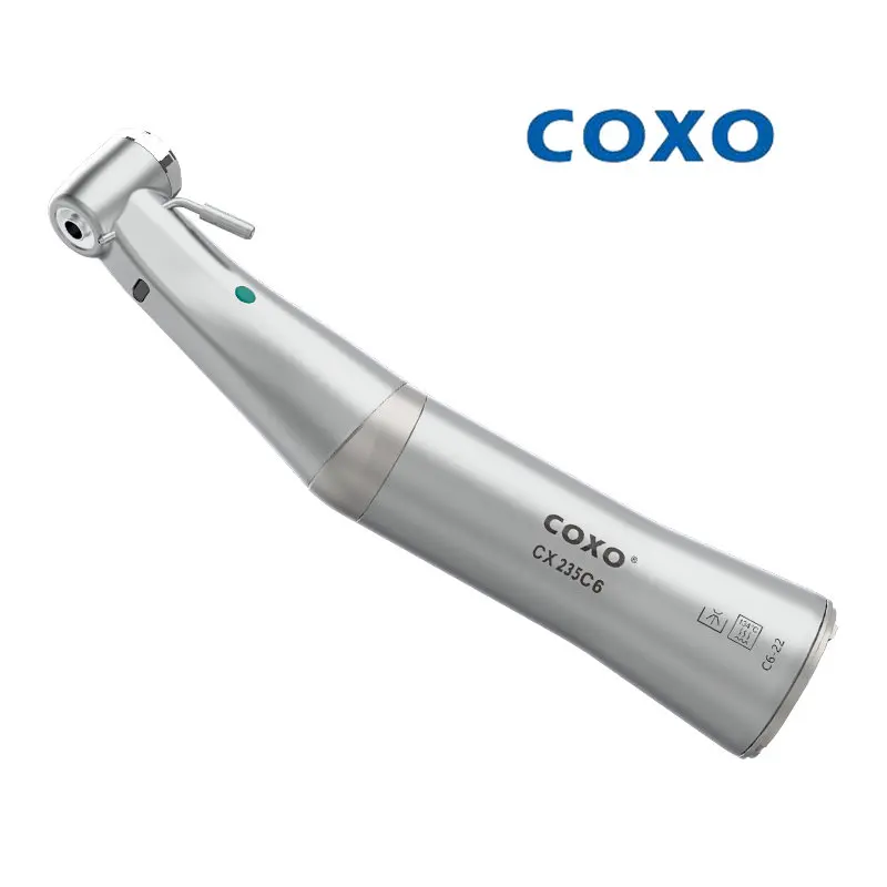 COXO C6-22 Dental Implant Surgery 20:1 Contra Angle Fiber Optic Low Speed Handpiece Dentist Tools