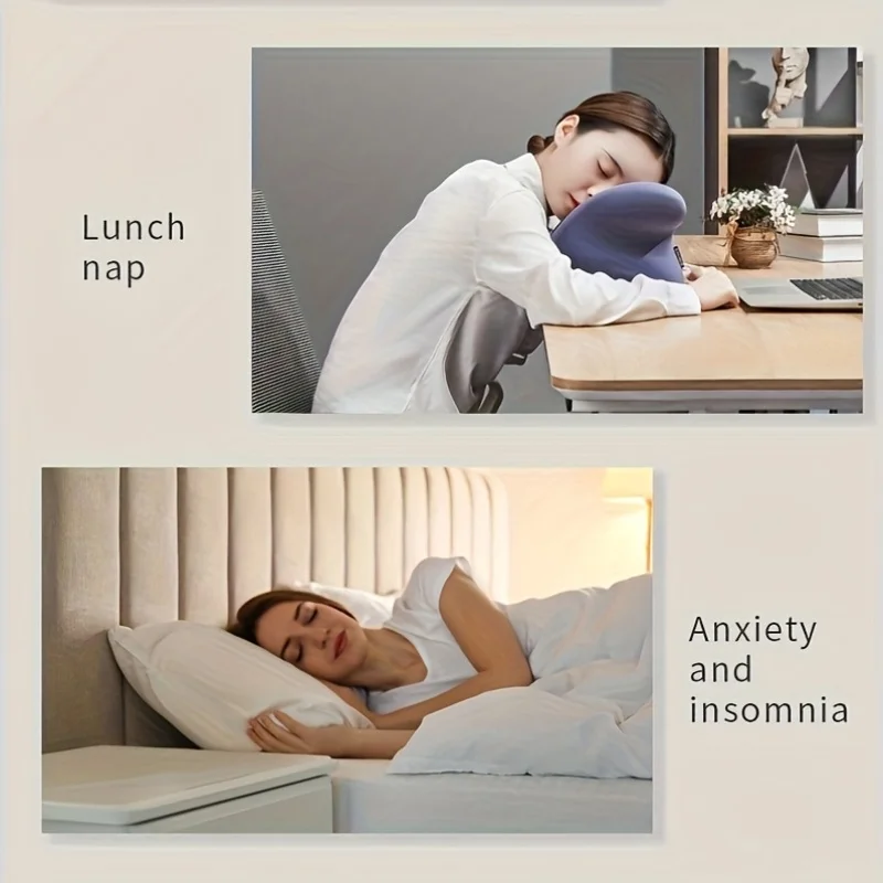 ضوء ليلي محمول مع 10 ضوضاء بيضاء طبيعية - آلة صوت للنوم للحضانة وغرفة النوم والاسترخاء والشحن من النوع C والمؤقت