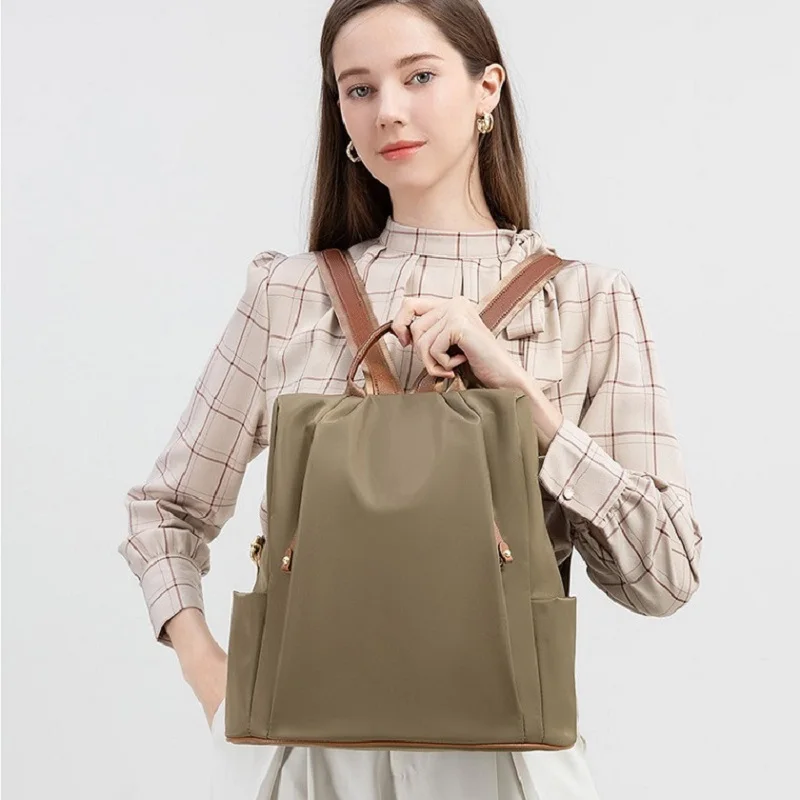 

niche backpack for women Commuting travel anti-theft lightweight large-capacity backpack women's popular backpack in Korea