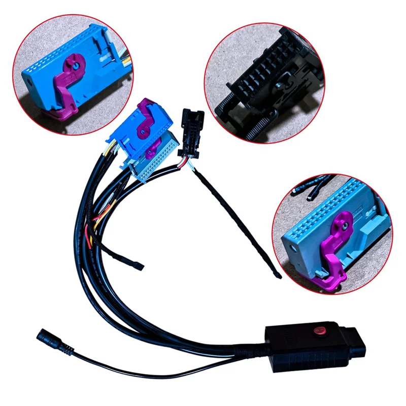 MQB Cluster 12V 4Th ID48 Key โปรแกรมสาย 5Th Cluster สาย MQB NEC35XX สาย MQB48 Instrument-T61C