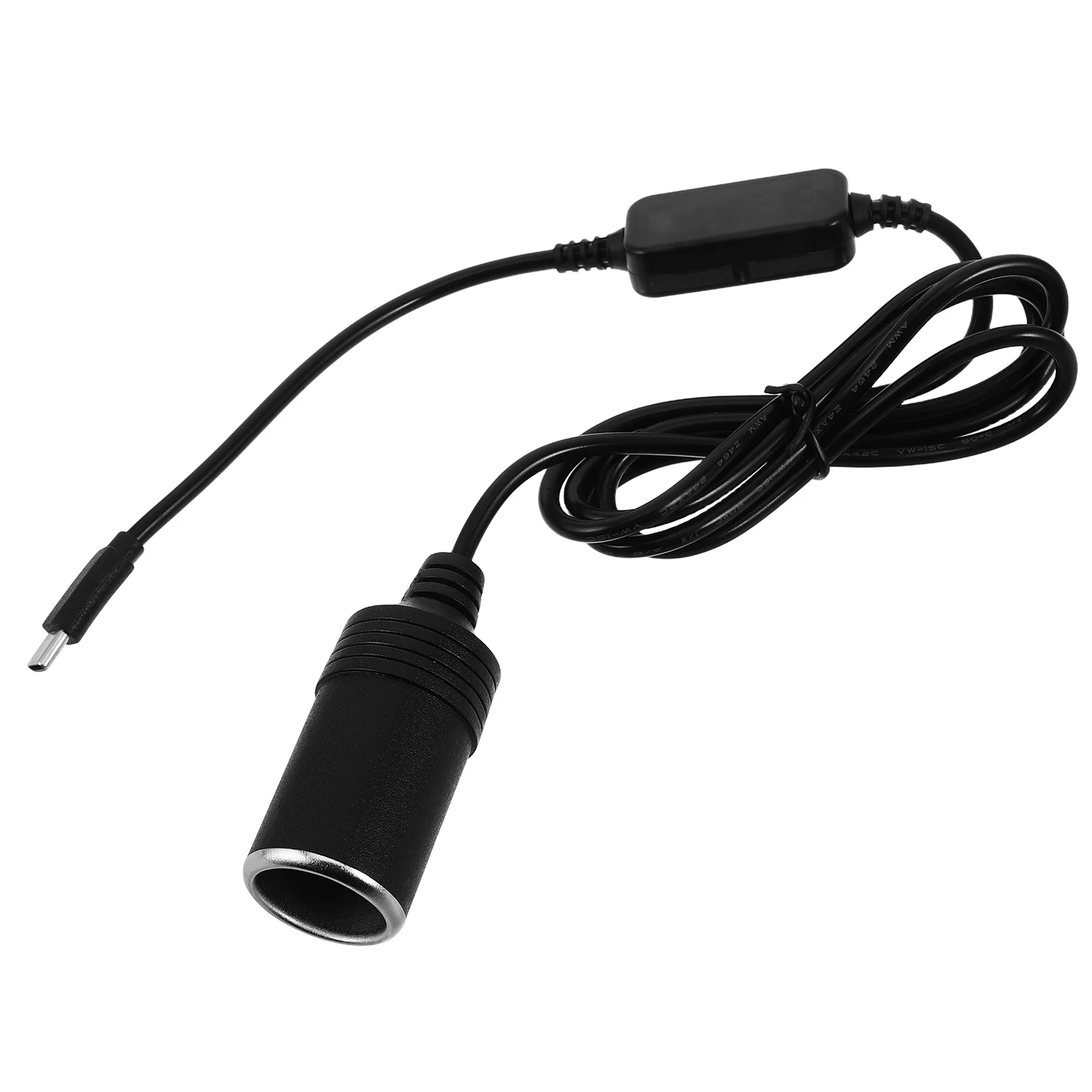 

Car Power Converter 5V 12V Usb C To Cigarette For Dash Cam High Efficiency Conversion Compact Safety Protection Design Female
