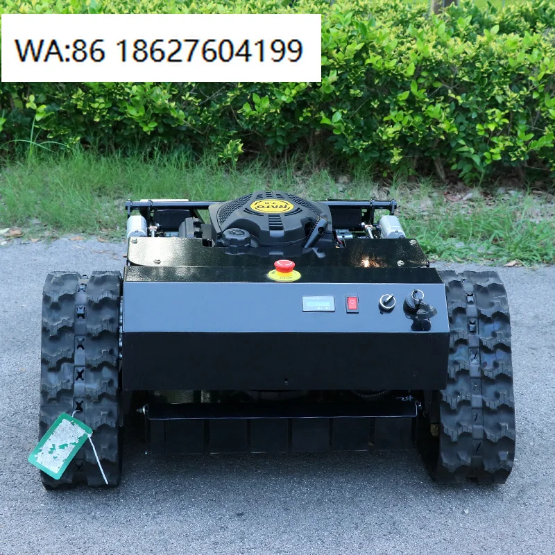 

CE Approved Remote Control Lawn Mower for Slopes Grass Borderless Auto Mowing Long Battery Life