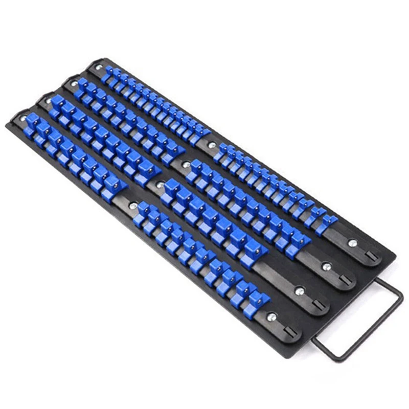 

New-1 Piece Socket Holder, Socket Organizer Tray, Can Hold 80 Sockets (26X1/4In, 30X3/8In, 24X1/2In)