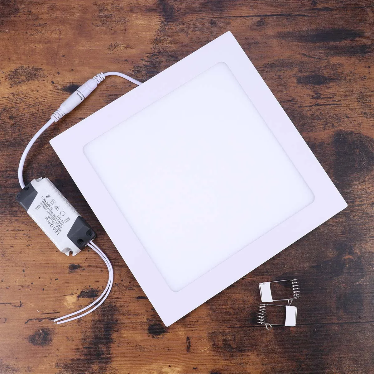 

Led Panel Light 18w Led Supper Bright Ceiling Light Warm White Office Light Ceiling Panel Light - Warm White Light