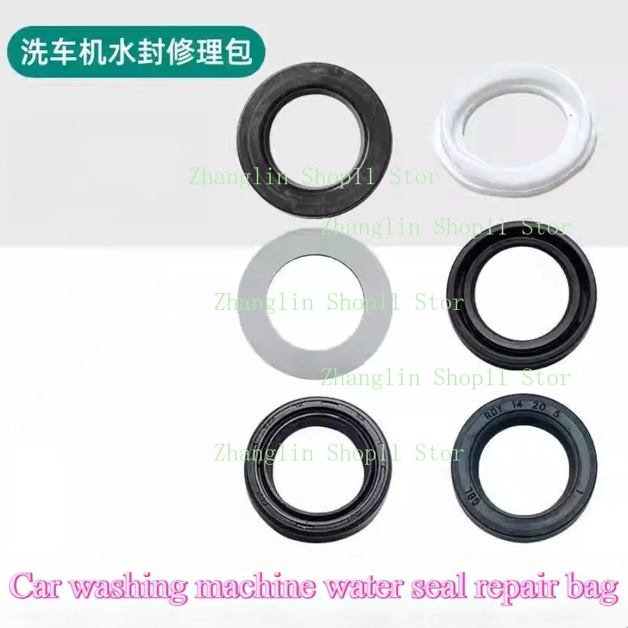 

1812 1814 360C 370T High Pressure Clean Car Washing Machine Pump Head Water Oil Seal Car Washers Water Seal Repair Kit