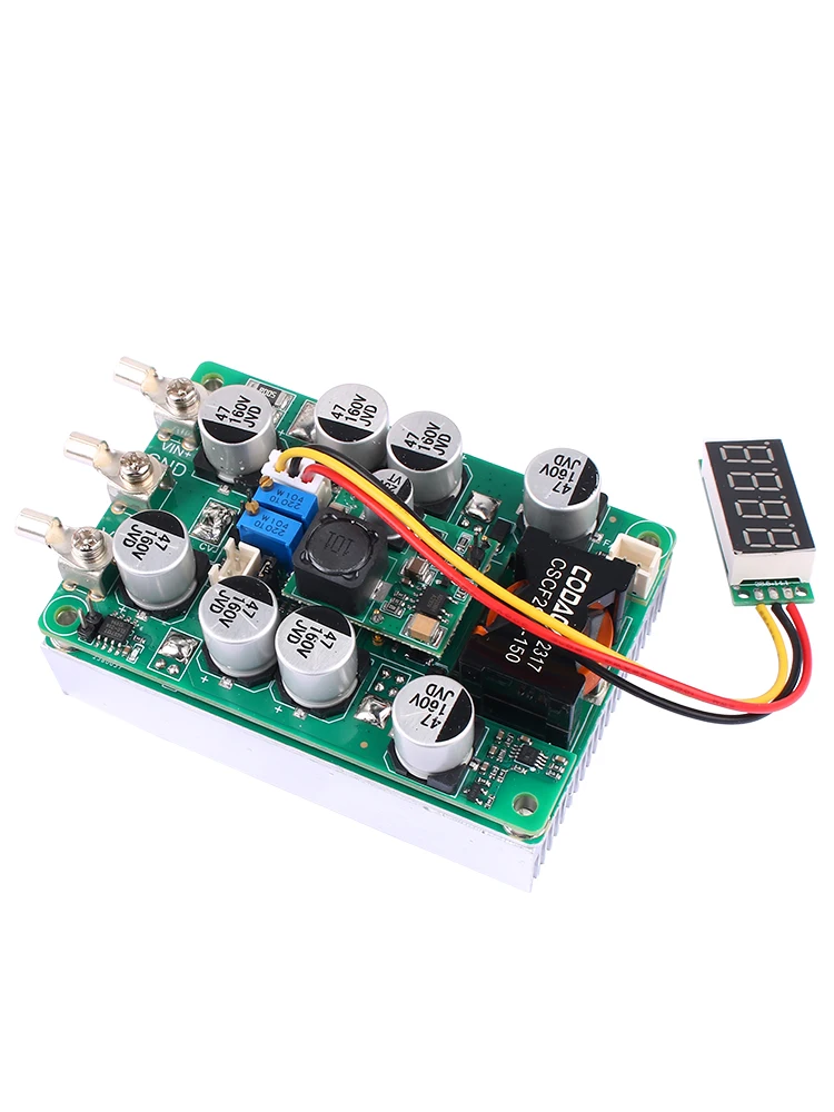 DCDC High-power Automatic Voltage Regulation Power Supply Module 5v12v24v Adjustable Voltage and Current 15A18A Charging