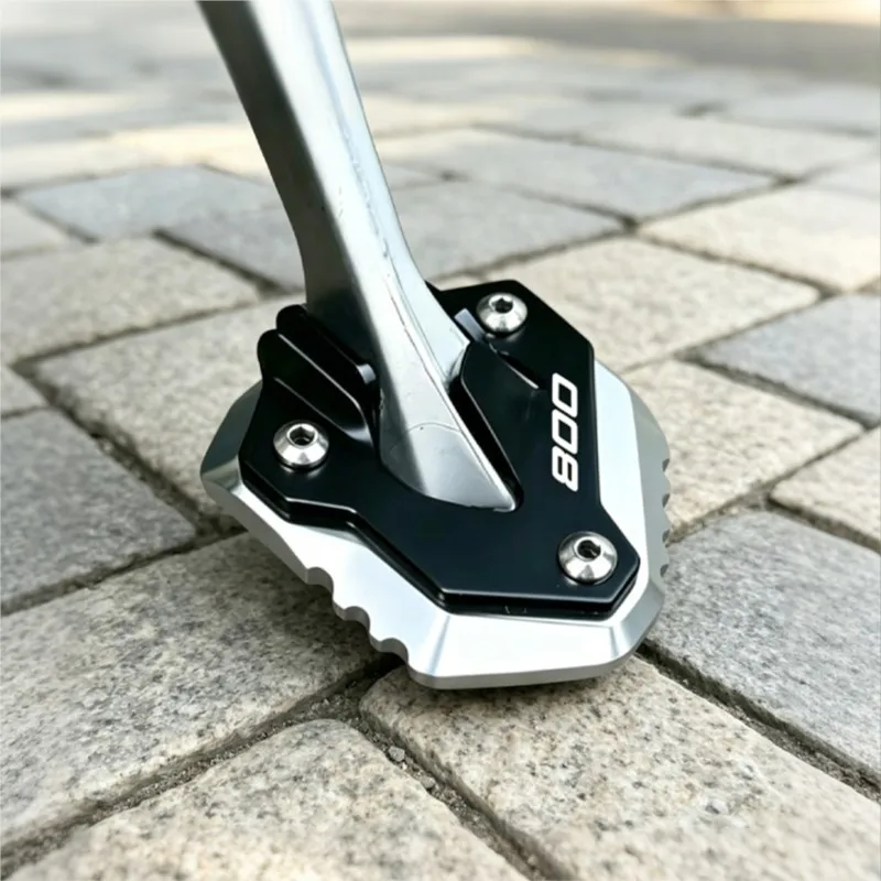 For Tiger 800 XC 2010-2014 800 XCx XCa XR XRx XRt 2015-2023 Kickstand Side Stand Support Enlarge Extension Plate Pad Accessories