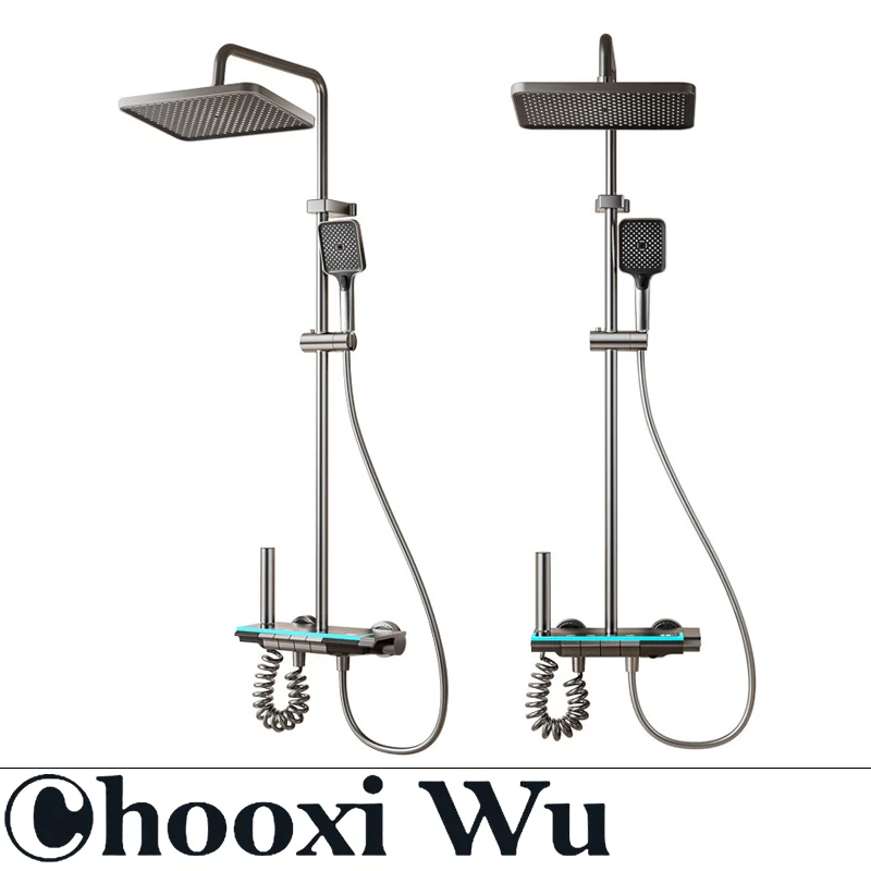 Chooxiwu-crea decoración del hogar para ti, accesorios de baño, juego completo de cabezal de ducha, decoración de baño