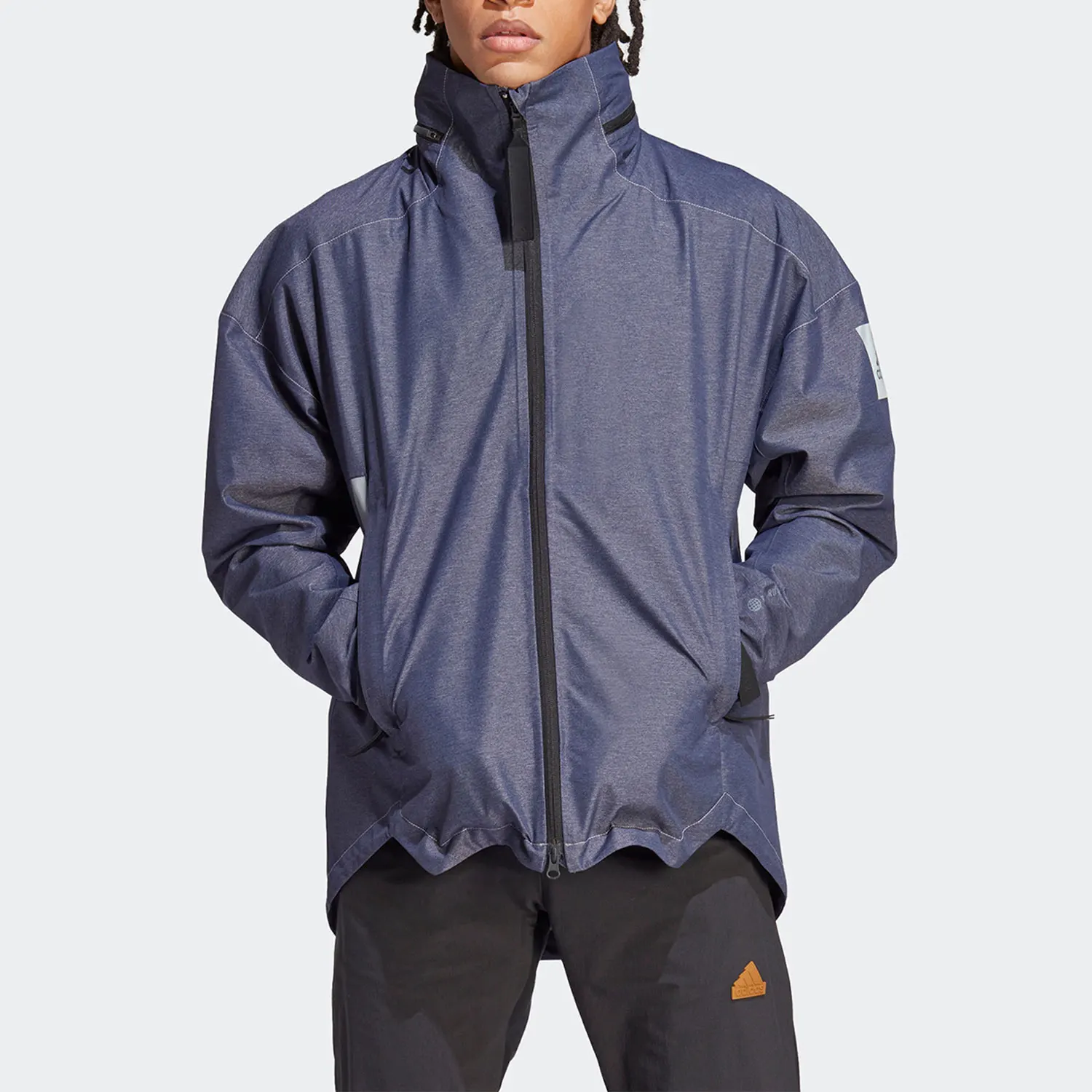 

Adidas genuine 2023 Spring New Men's Outdoor Hooded Jacket IB1650