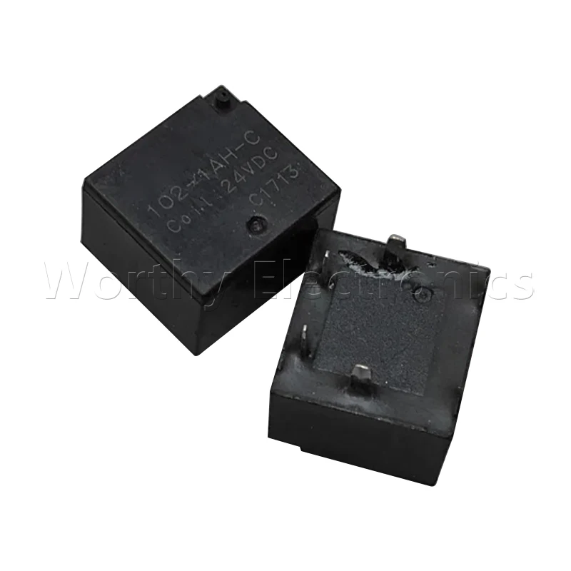 

Free shipping 10pcs/lot relay 24VDC 4PIN 102-1AH-C