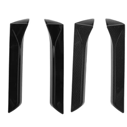 2PCS Rear Window Side Splitter Wing Exterior Trim Left Right Replacement for SEAT LEON 5F FR Mk3 MK3.5 2013β2021