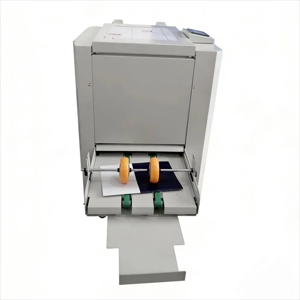 High Speed Automatic Paper Folding and Stapling Machine for Commercial Brochure Production