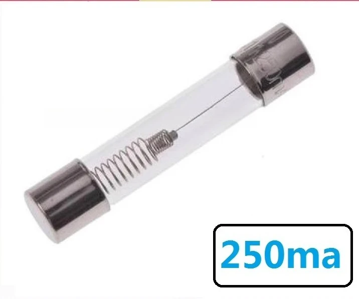 

1 шт. стеклянный предохранитель TDC11-100MA-150MA-200MA-250MA-500MA-750MA