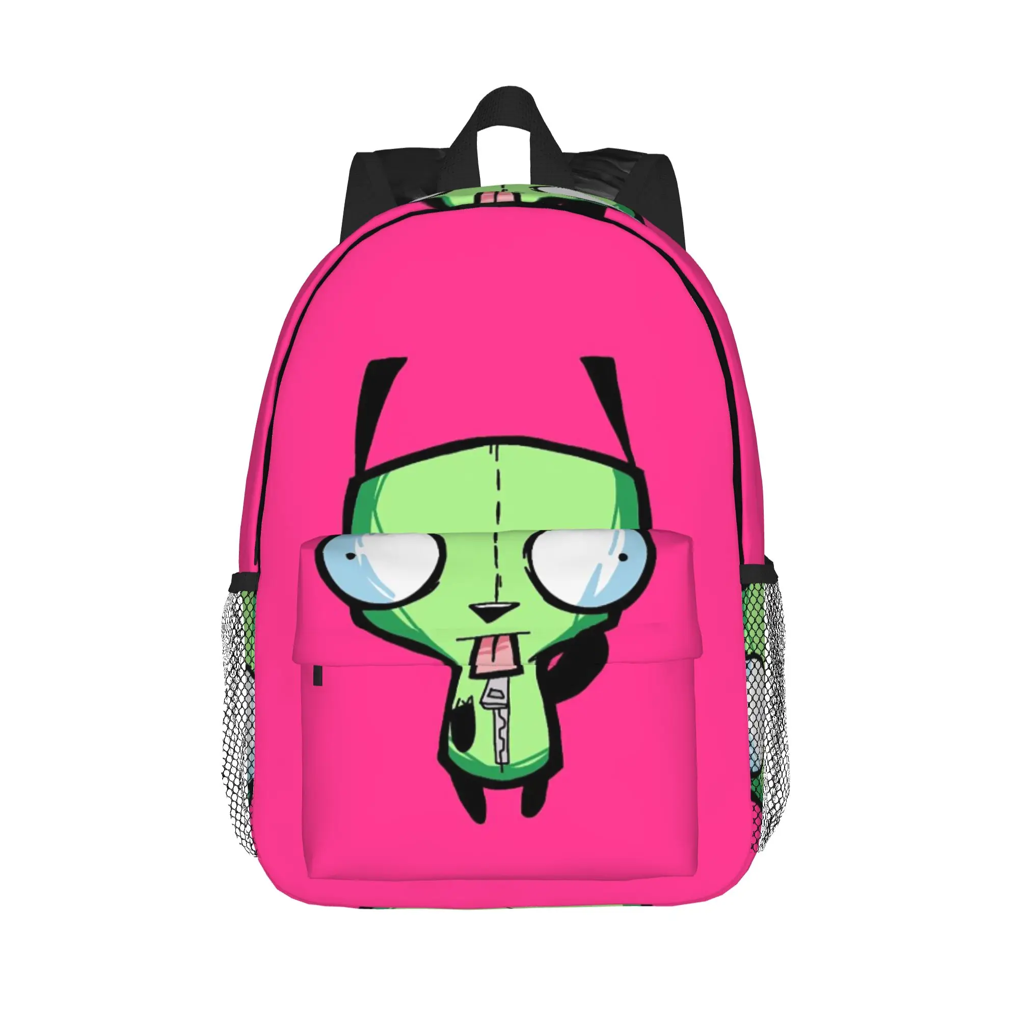 Invader Zim Madness Backpack Hot Sale Daypack Large Capacity Boys Girls BookBag Shoulder Bags for Men Women School Bag