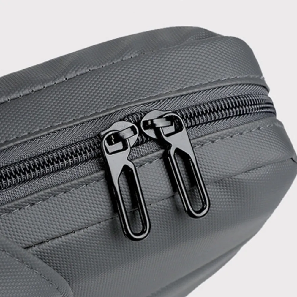 حقيبة كمبيوتر محمول للأعمال للرجال بحزام كتف مع مقبض حقائب كمبيوتر محمول محمولة بلون سادة حقيبة كتف للكمبيوتر المحمول مقاومة للماء #4