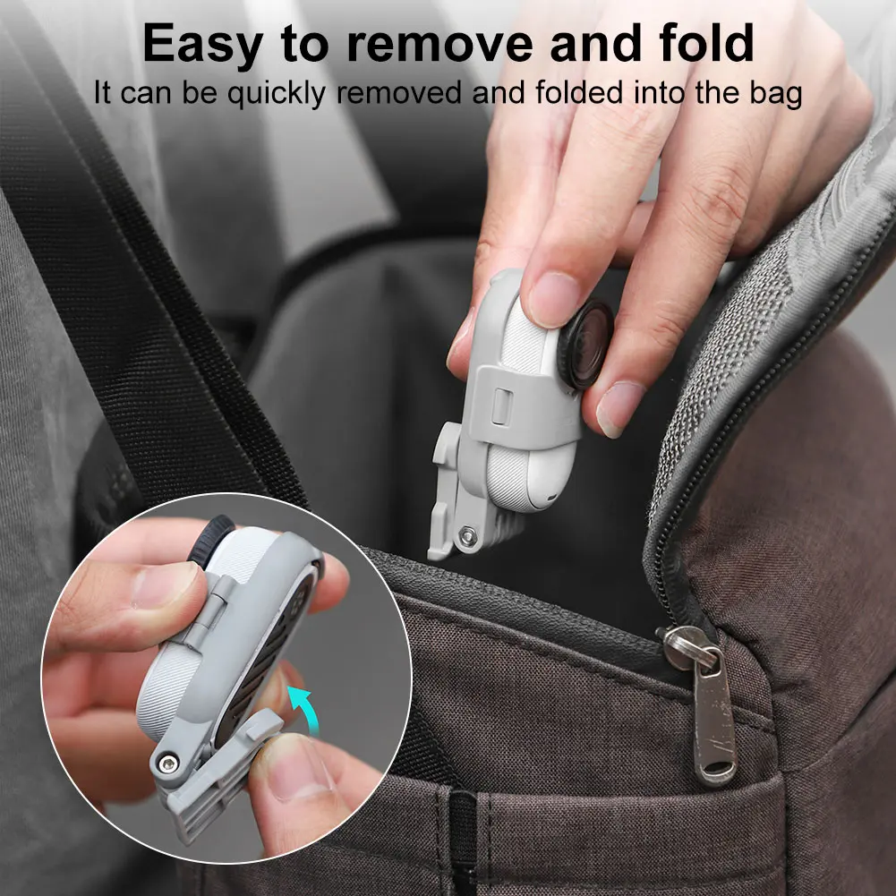 ل DJI Neo مقاوم للصدمات قابل للتعديل محول تركيب قوس جبل قوس ل Insta360 GO 3/GO 3S