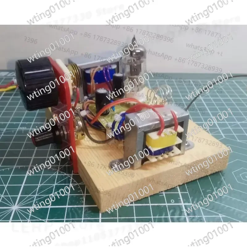 for 6J1 Valve Superregenerative Receiver DIY Assembly Single Tube FM Broadcast Aviation Frequency Band Educational
