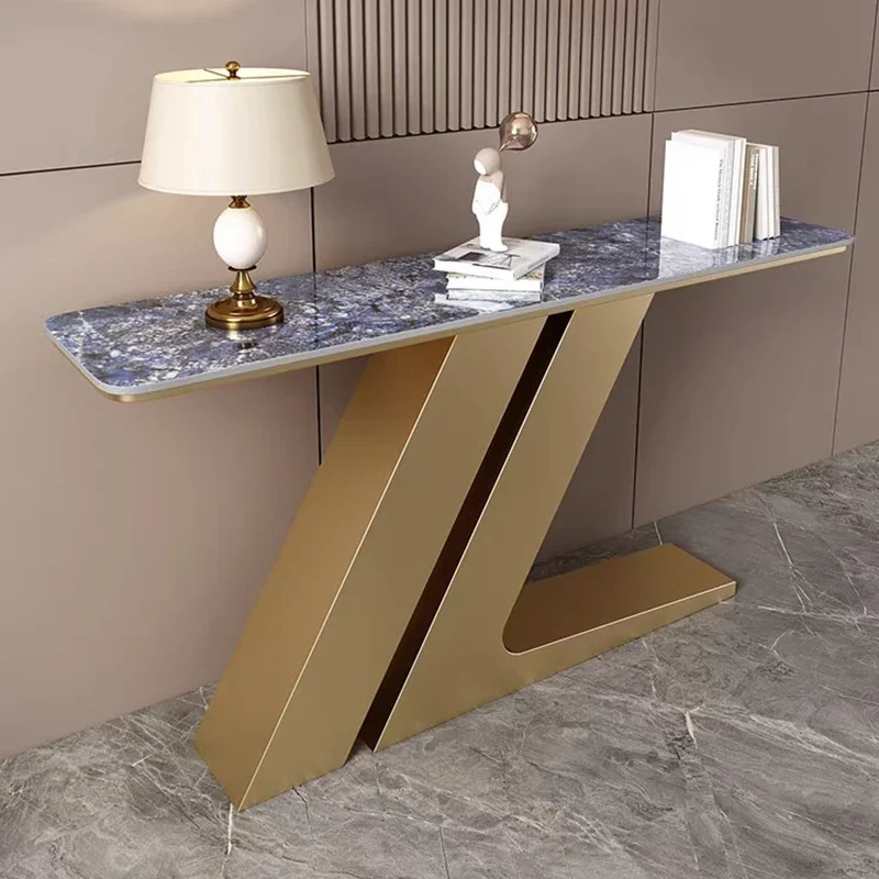 

Design Unique Tavolo Consolle Room Neutral Rectangle Console Table European Minimalist Aesthetic Trendy Console Table
