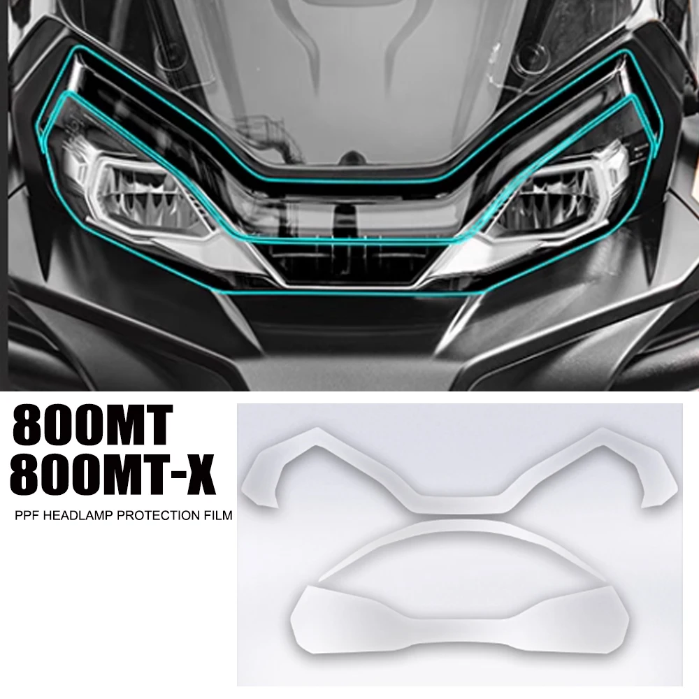 ل CFMOTO CF 800MT 800MTX اكسسوارات المصباح فيلم أداة فيلم الذيل ضوء فيلم طبقة رقيقة واقية شفافة