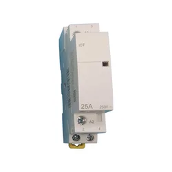 контактор Schneider iCT-25A Modular Contactor 2P 2NO or 2NC 1NO1NC 24V 110V 220V Automatic Household Contactor Din Rail Type