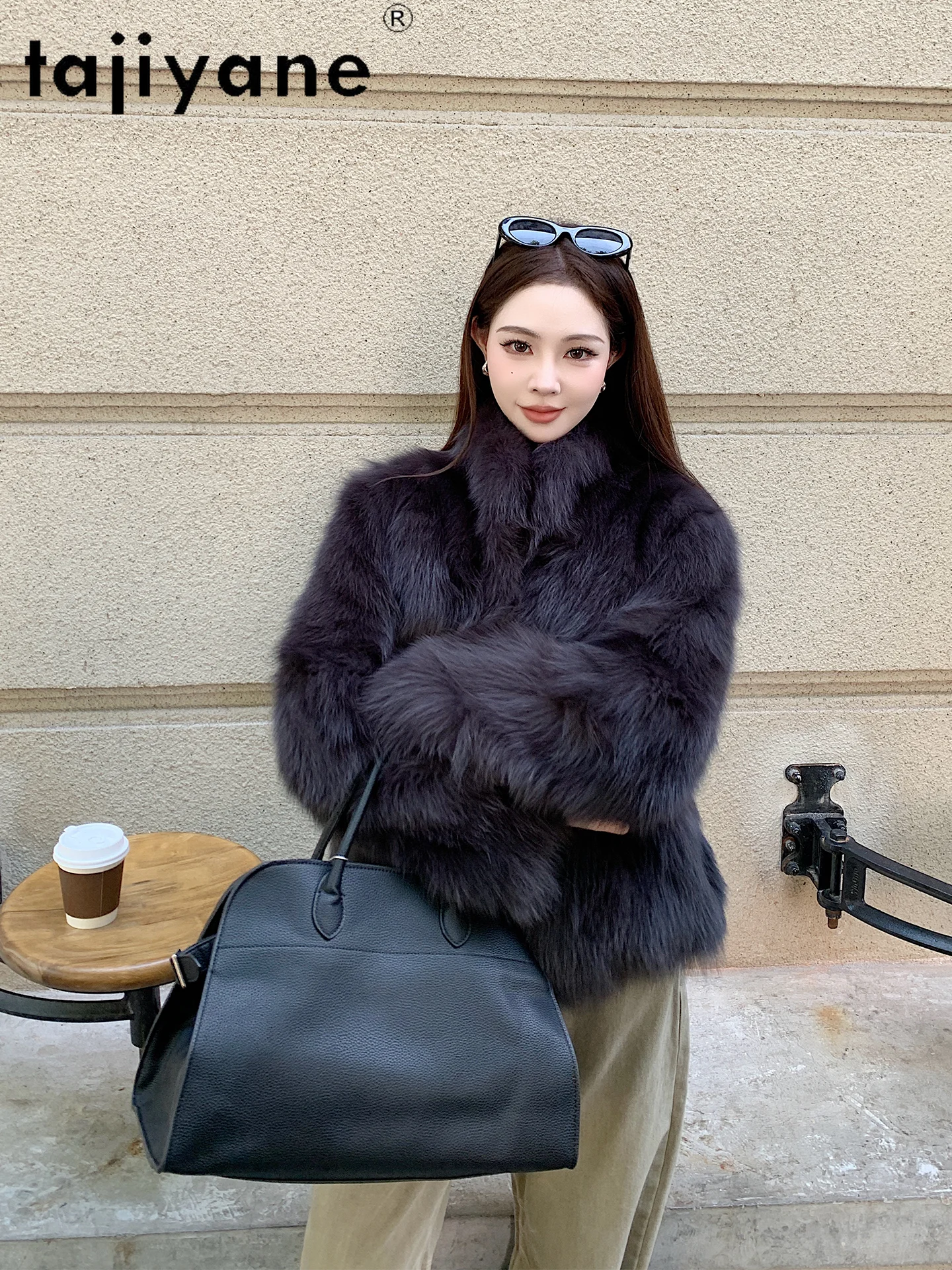 TAJIYANE 100% Natural Fox Fur Coat Women High Quality Short Real Fur Jacket Winter Woman Clothing 2025 Luxury Furry Jackets шуба