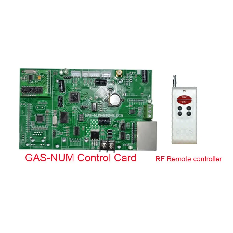 Imagem -03 - Cartão de Controle Principal do Módulo de Digitas do Diodo Emissor de Luz de Segmentos Sistema de Controle Principal do Cartão de Controle do Preço do Gás. Tempo e Cartão de Controle da Temperatura
