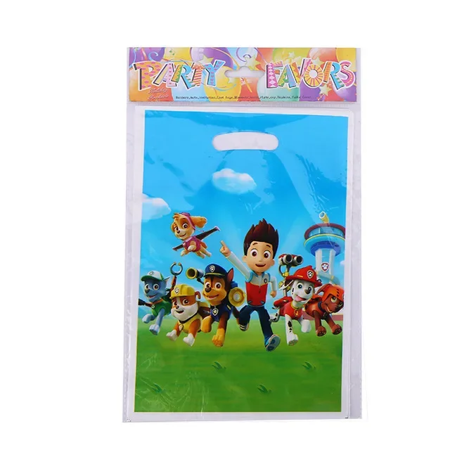 PAW Patrol Geburtstagsdekoration Folienballon Einweggeschirr Banner Hintergrund Hund Chase Marshall Skye Partyzubehör für Jungen