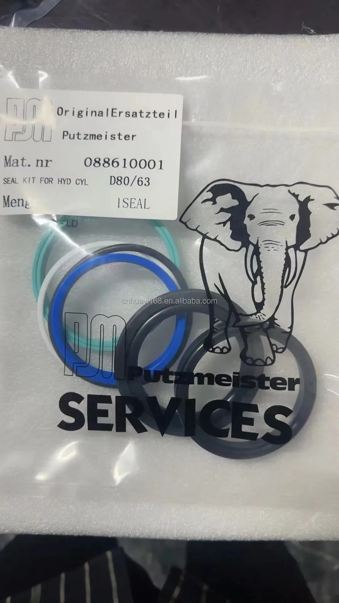 High quality Pusmeister, Schwien master cylinder, leg seal assembly