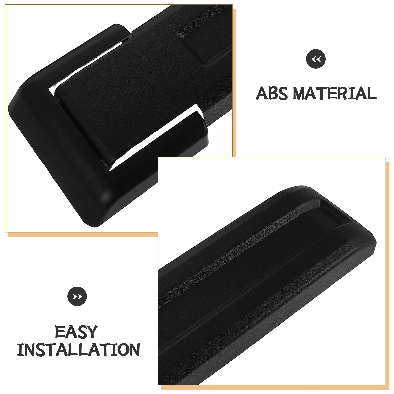 2 шт., крышка петли задней двери, накладка на заднюю дверь автомобиля, пластиковая внешняя отделка, сменная защита, устойчивая к царапинам