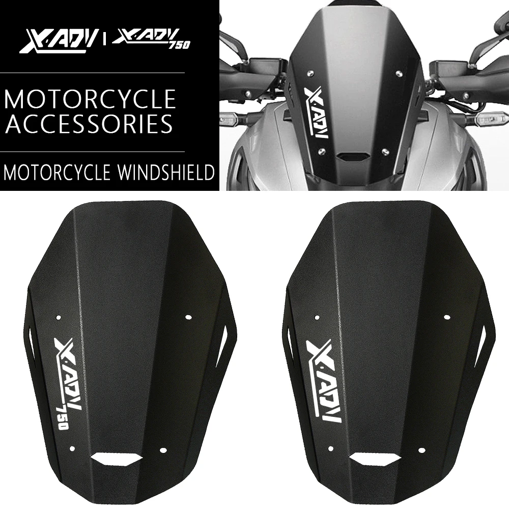 

For Honda XADV X-ADV X ADV 750 2017 2018 2019 2020 Motorcycle Front Windshield Wind Deflectors Windscreens 2022 2023 750-ADV750