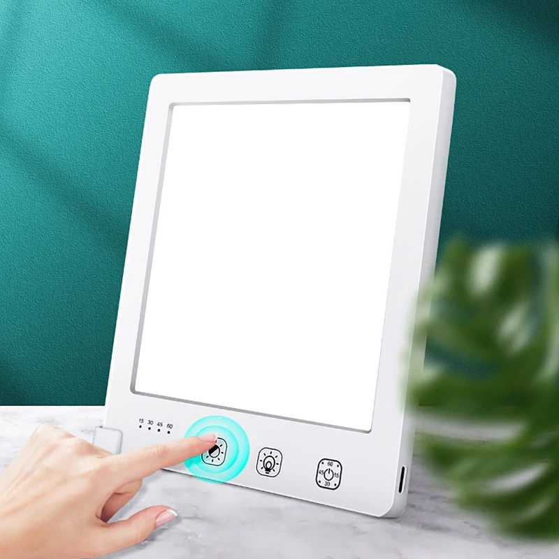 Sad Light Therapy Lamp Happy Light Simulated Sunshine Emotion Healing Lamp Smart Adjustable Sunlight Simulation Desk