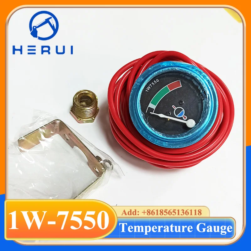 

Water Temperature Gauge 1W7550 1W-7550 for Wheel Tractor 641B Wheel Loader 966C