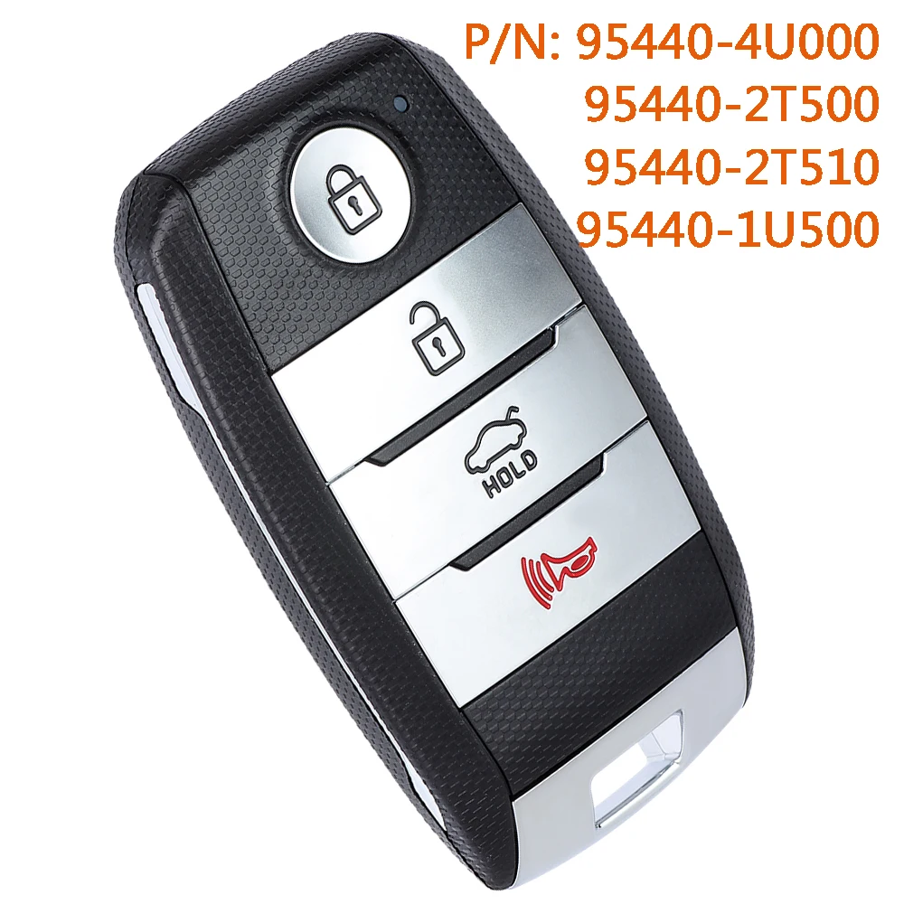 

KEYECU 95440-4U000 95440-2T500 95440-2T510 95440-1U500 Remote Car Key Fob for Kia Optima Rio 14 2015 2016 2017 18 19 20 21 W101
