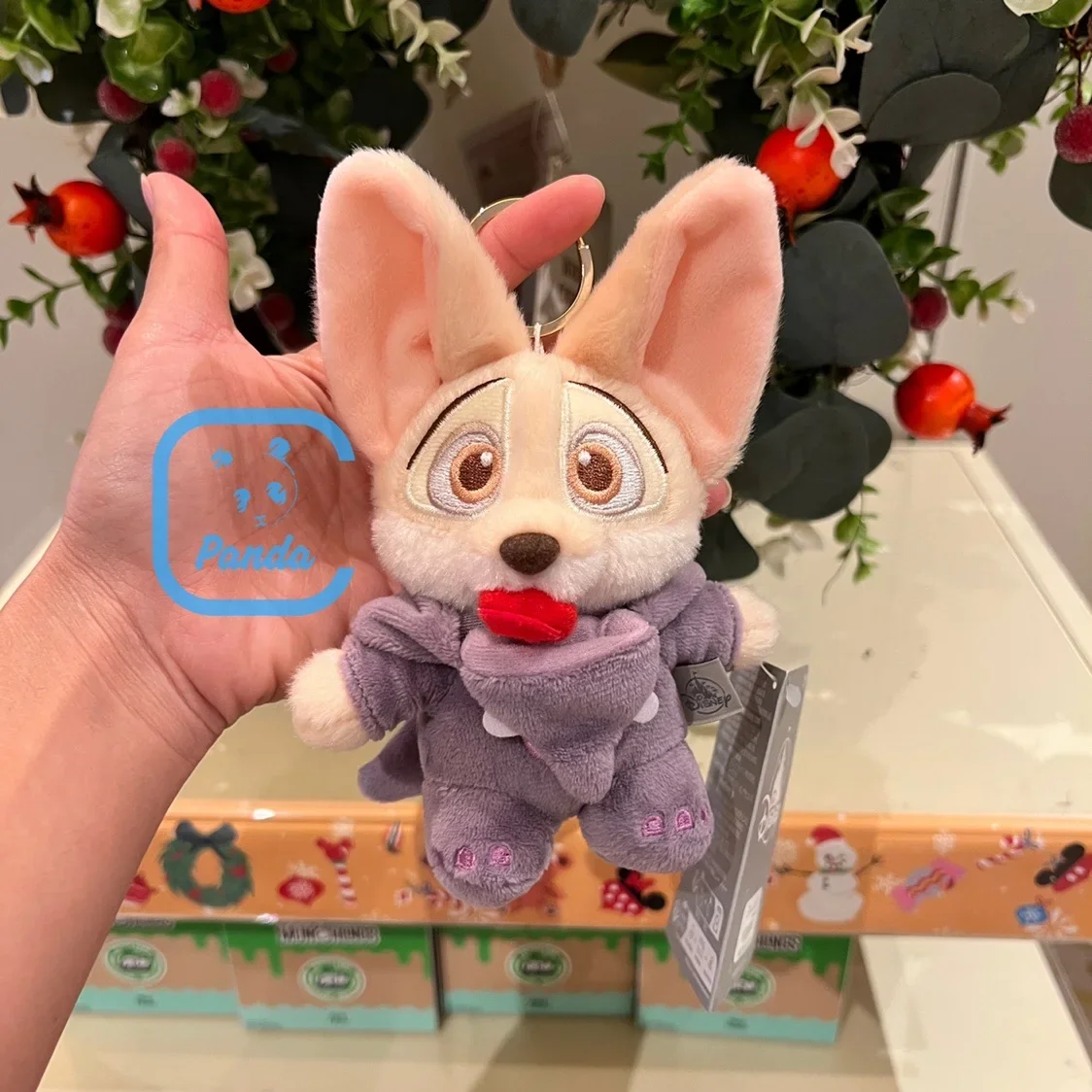 Disney Zootopia Fox Nick Judy Rabbit Finnick Plush Doll Pendant