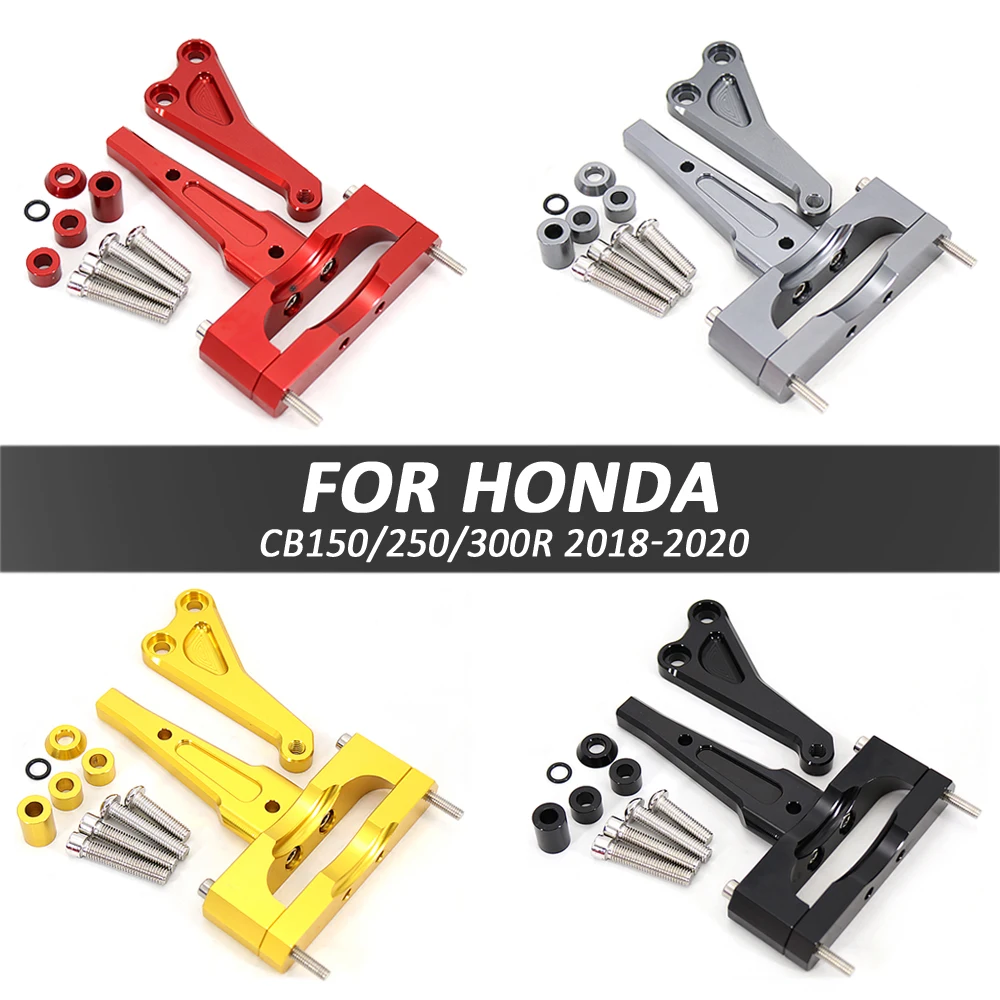 For HONDA CB300R Motorcycle Accessories CB 300 R Steering Stabilizer Damper Mounting Bracket Kit Motorbike Parts CB150/250/300 R