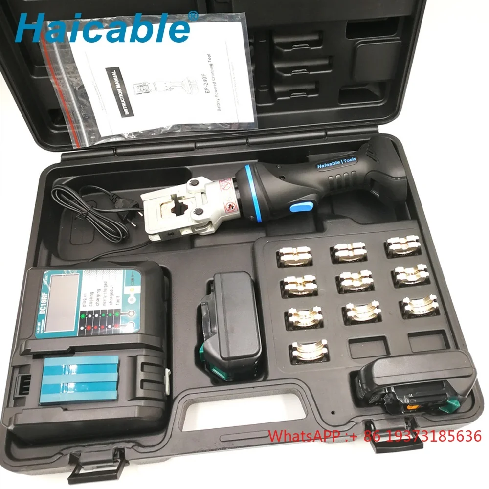 EP-240F Battery Cable Lug Crimping Tools Hexagon Electric Crimping Tool