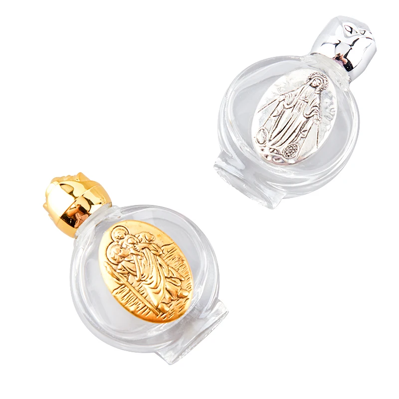 زجاجة ماء مقدس فارغة ، زجاجة صليب ديني ، معمودية مسيحية ، جودة عالية ، 15 + ، 1 #2