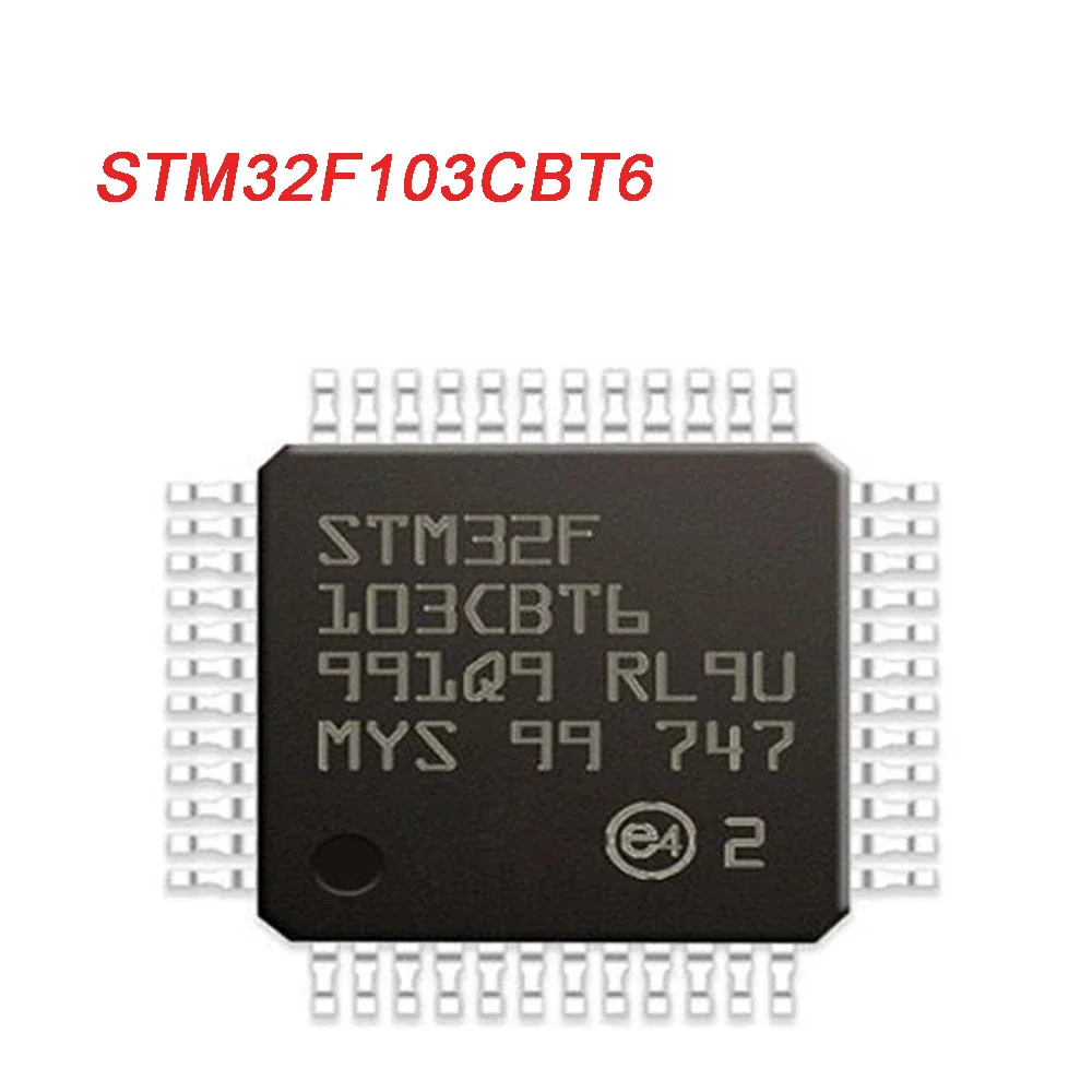 STM32F103CBT6 STM32F103C8T6 10PCS Brand New Original IC MCU LQFP-48 Microcontroller 32-bit Microcontroller Controller Chip