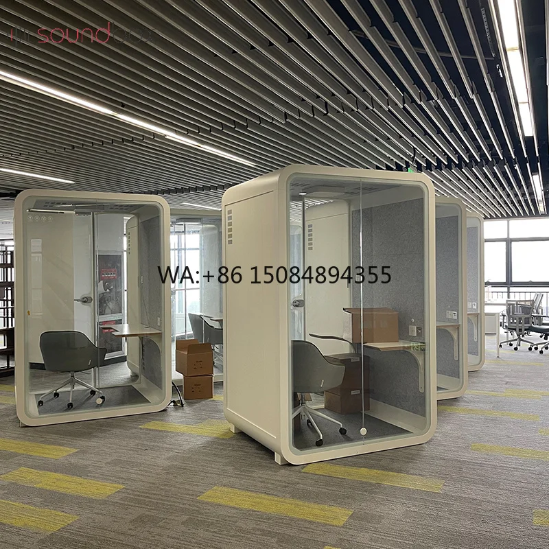 Prefab House Flat Pack Modular House Office Tiny House Indoor Cabin Office Workspace Meeting Pod Garden Office Pods