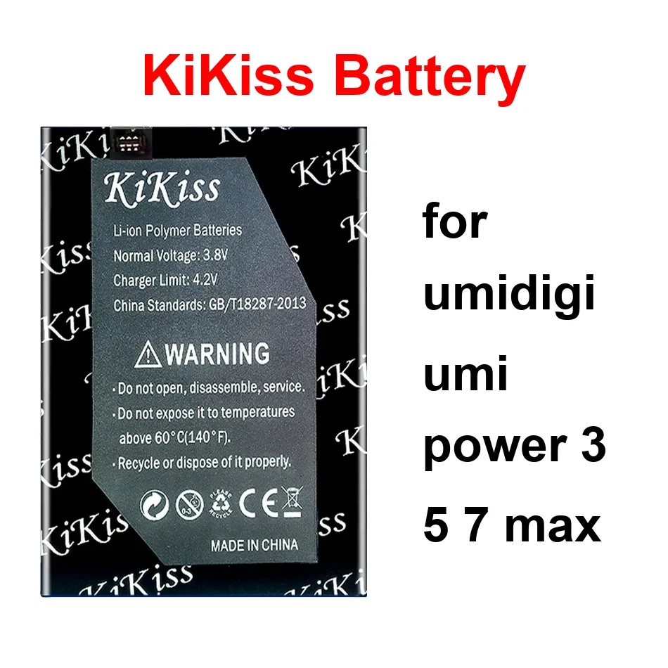 

Mobile Phone Battery Safe 5500-12000Mah For Umidigi Umi Power 3 5 7 Max