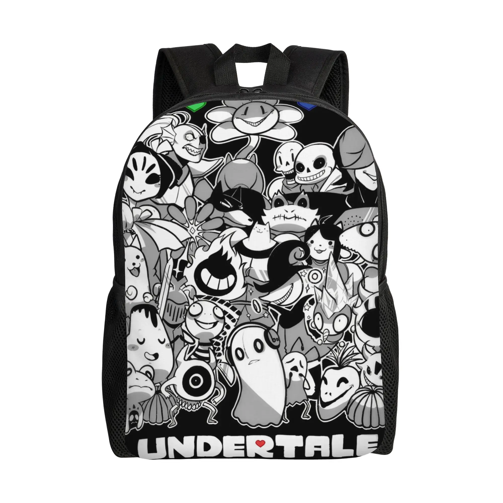 

Рюкзак Undertale Sans Game Skeleton Cartoon для подростков, спортивный, студенческий, для походов, путешествий, аниме-рюкзак, мужской, женский, для ноутбука, сумка через плечо