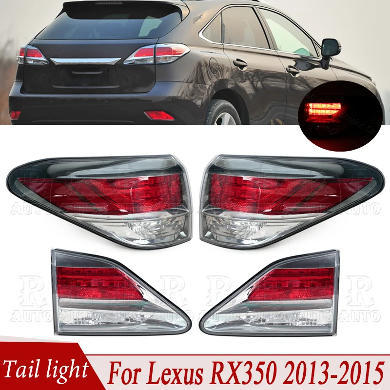 For Lexus RX350 2013 2014 2015 Tail Lamp Assembly Rear Turn Signal Light Stop Warning Driving Lamp Brake Light Car Accessories