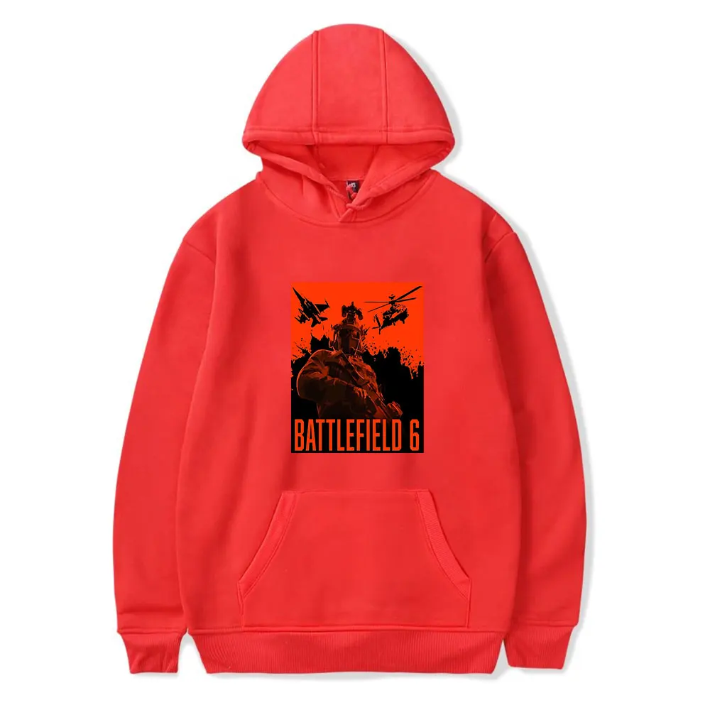 ساحة المعركة 6 هوديس 2025 خمر ميرش هوديي الرجال والنساء الهيب هوب الرياضة البلوز البلوز #6